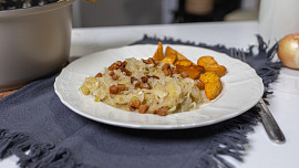 Kysané zelí zahuštěné - rychlé a jednoduché