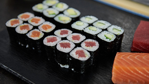Maki sushi podle Richarda Tomáše