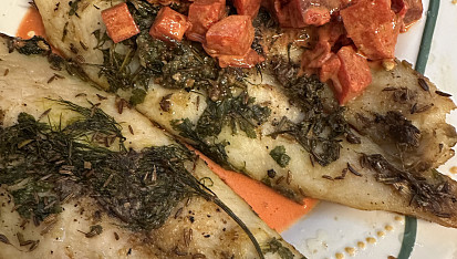 Sumec v marinádě, Sumec se zeleninou ♥️