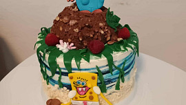 Dětský dort pro kamarádku (Inspirace)