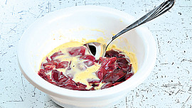 Drůbeží játra v česnekovém těstíčku