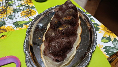 Hrnková buchta s tvarohem