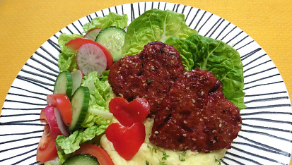 Karbanátky ve tvaru srdíček