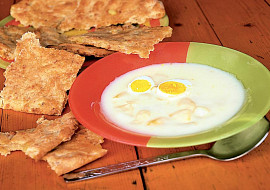 Kněždubské krajance s bramborovou omáčkou