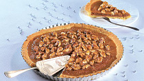 Koláč s medovými ořechy