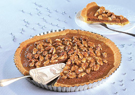 Koláč s medovými ořechy