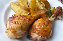 Pečeno v jedné vrstvě v remosce.