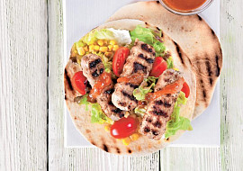 Mexické masové šišky s domácí BBQ omáčkou