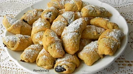 Plněné mrkvové rohlíčky