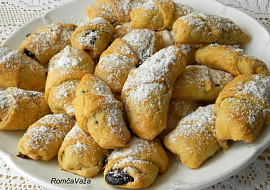 Plněné mrkvové rohlíčky