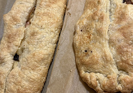 Štrúdl ze zmrazeného listového těsta (Štrudliky ♥️)