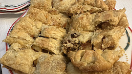 Štrúdl ze zmrazeného listového těsta