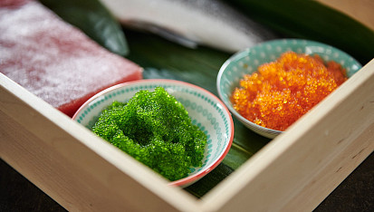 Uramaki sushi podle Richarda Tomáše