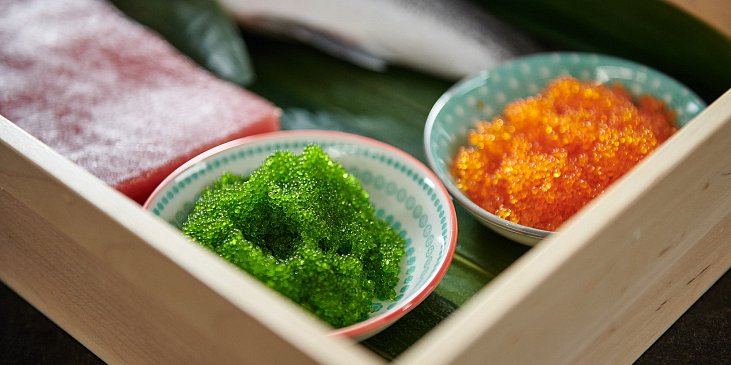 Uramaki sushi podle Richarda Tomáše