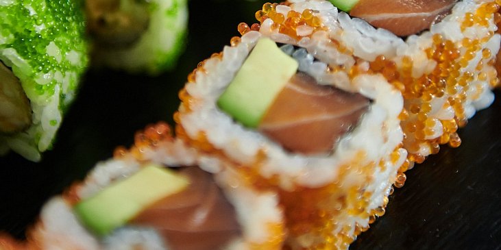 Uramaki sushi podle Richarda Tomáše