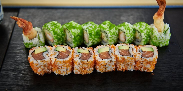Uramaki sushi podle Richarda Tomáše