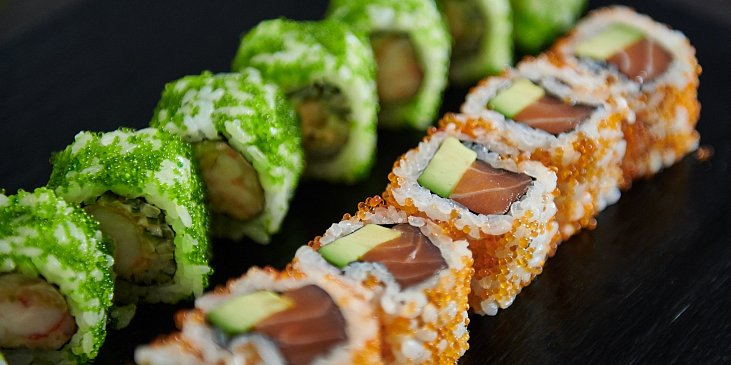 Uramaki sushi podle Richarda Tomáše
