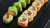 Uramaki sushi podle Richarda Tomáše