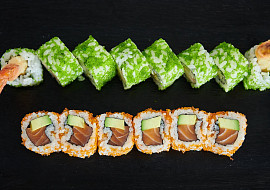 Uramaki sushi podle Richarda Tomáše