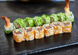 Uramaki sushi podle Richarda Tomáše