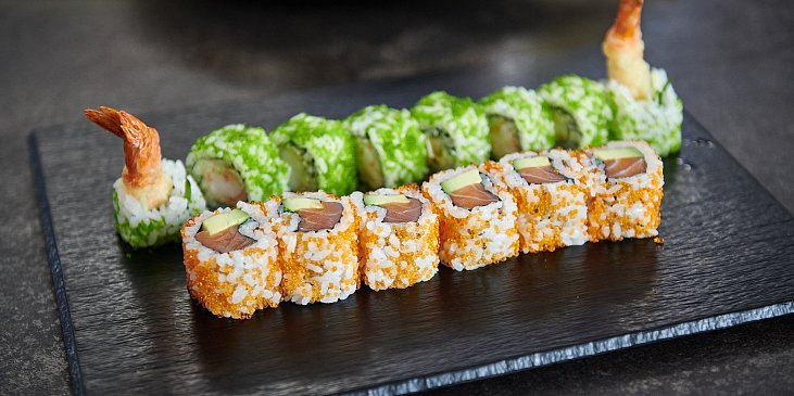 Uramaki sushi podle Richarda Tomáše