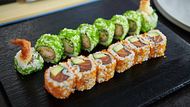 Uramaki sushi podle Richarda Tomáše