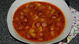 Frankfurtská jemná polévka