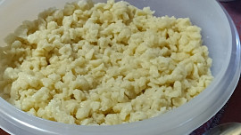 Halušky, noky jako  příloha