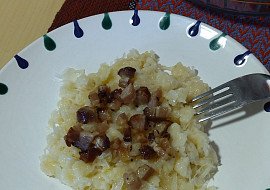 Halušky s kysaným zelím