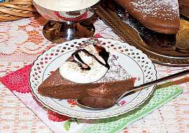 Kávovo-čokoládové brownies