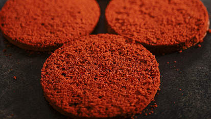 Korpus na Red velvet podle Šárky Divácké