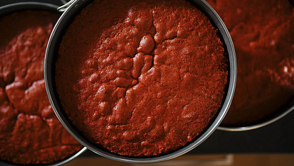 Korpus na Red velvet podle Šárky Divácké