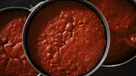 Korpus na Red velvet podle Šárky Divácké