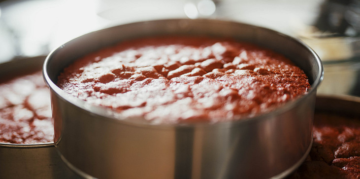 Korpus na Red velvet podle Šárky Divácké