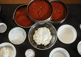 Korpus na Red velvet podle Šárky Divácké