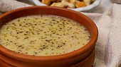 Krémová česnečka