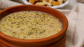 Krémová česnečka