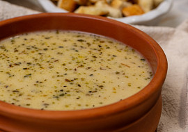 Krémová česnečka