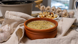 Krémová česnečka