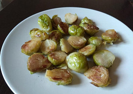 Pečená růžičková kapusta