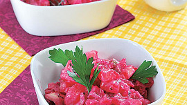 Ruský salát z červené řepy