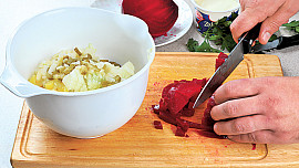 Ruský salát z červené řepy