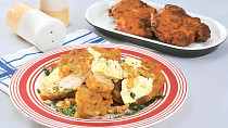 Vepřové medailonky v nivovém těstíčku se šťouchanými brambory