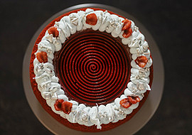 Malinový vklad do dortu podle Šárky Divácké