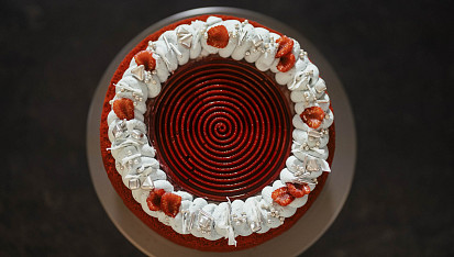 Malinový vklad do dortu podle Šárky Divácké