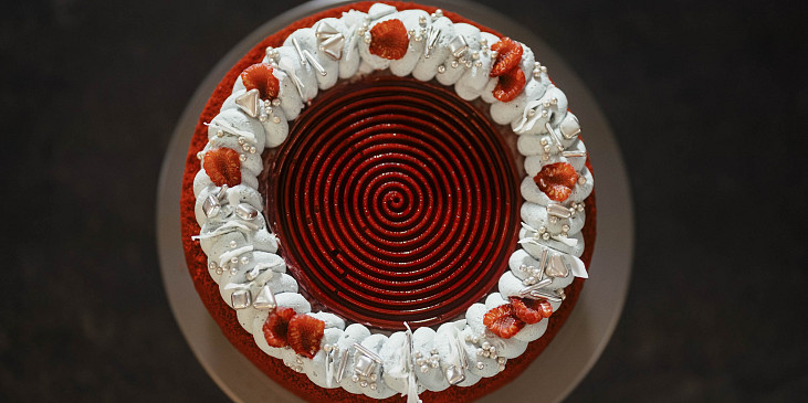 Malinový vklad do dortu podle Šárky Divácké