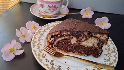 Buchta s kefírem a skořicí