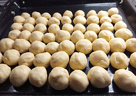 Buchtičky s krémem (Před upečením)