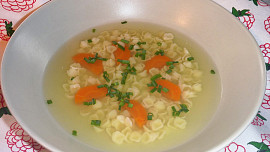 Falešná slepičí polévka (z tykve)