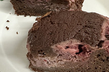 Malinove brownies ♥️